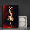 Fiery Dance,Ballerina Art, Dance Passion, Red Silhouette, Dramatic Backdrop, Performance Art, Ballet Beauty, Dance Expression, Fiery Canvas.jpg