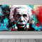 einstein canvas painting, einstein wall art, albert einstein canvas painting, Street Art, Graffiti Painting, Wall Art Framed,  Ready to Hang.jpg