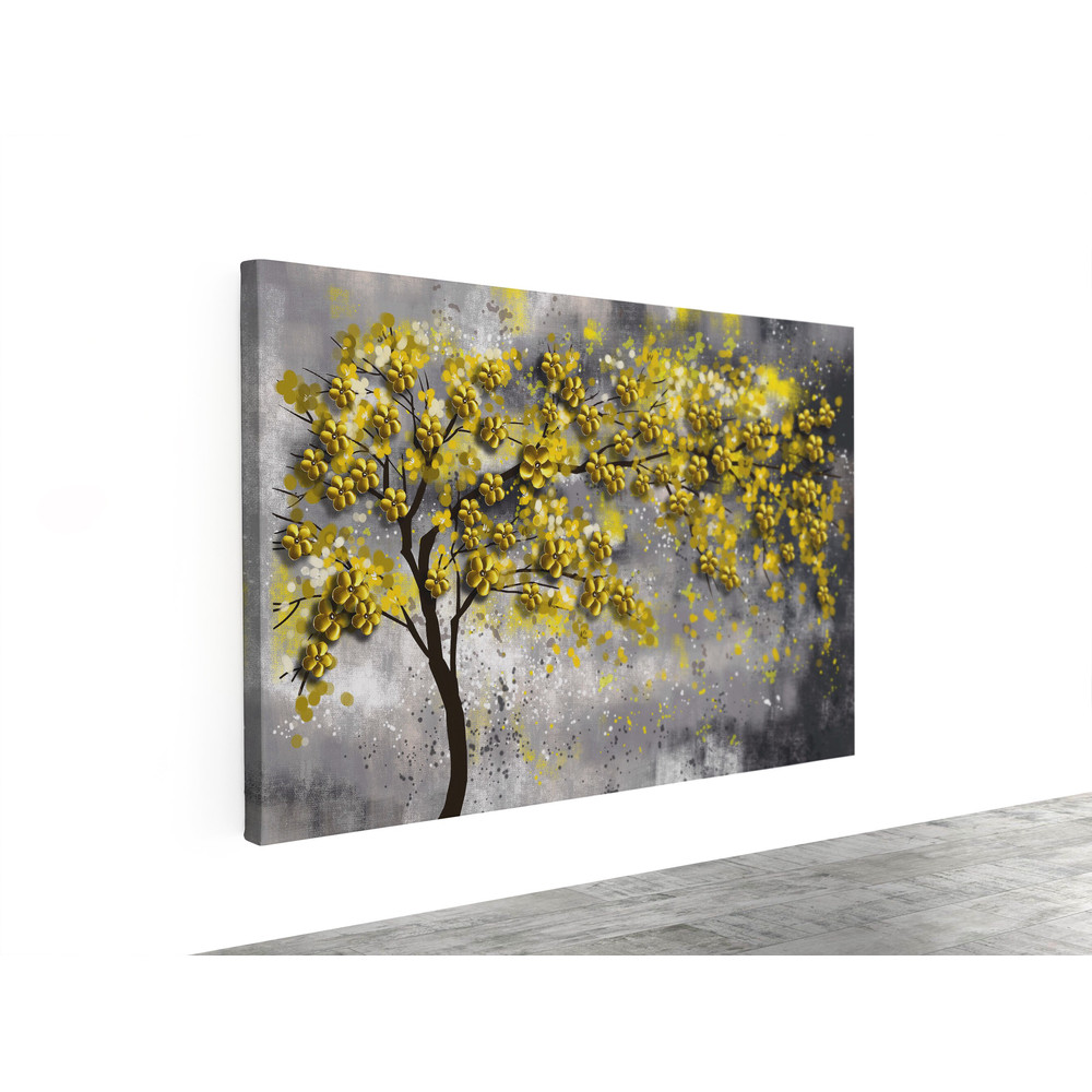 Golden Blossom Radiance,Golden Blooms, Spring Essence, Nature Art, Floral Beauty, Renewal, Modern Art, Tree Art, Luminous, Serenity,Seasonal.jpg