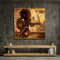 african woman canvas painting, fashion canvas print, ethnic woman art, freedom wall art canvas design, framed canvas ready to hang.jpg
