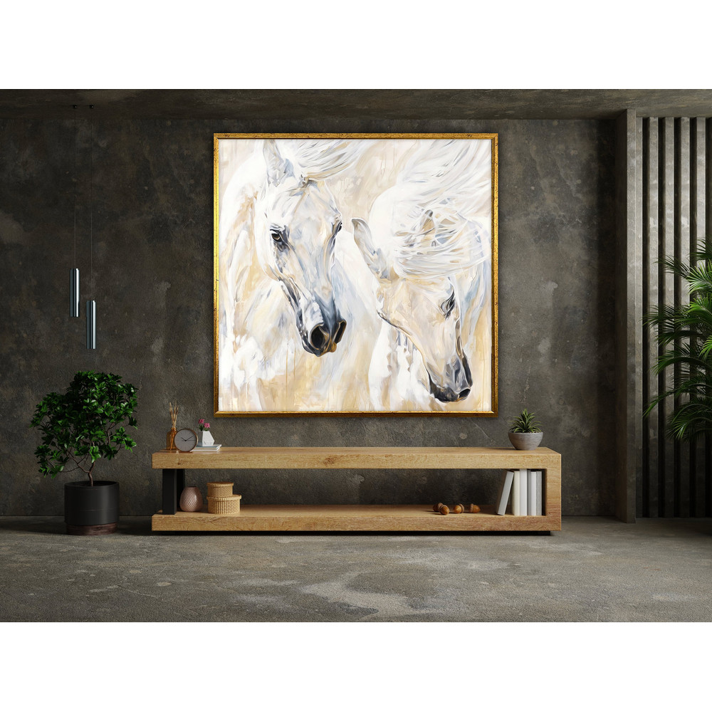 horse wall art, horse canvas art, animal wall art, canvas wall art, horse poster, wall art canvas design, framed canvas ready to hang-2.jpg