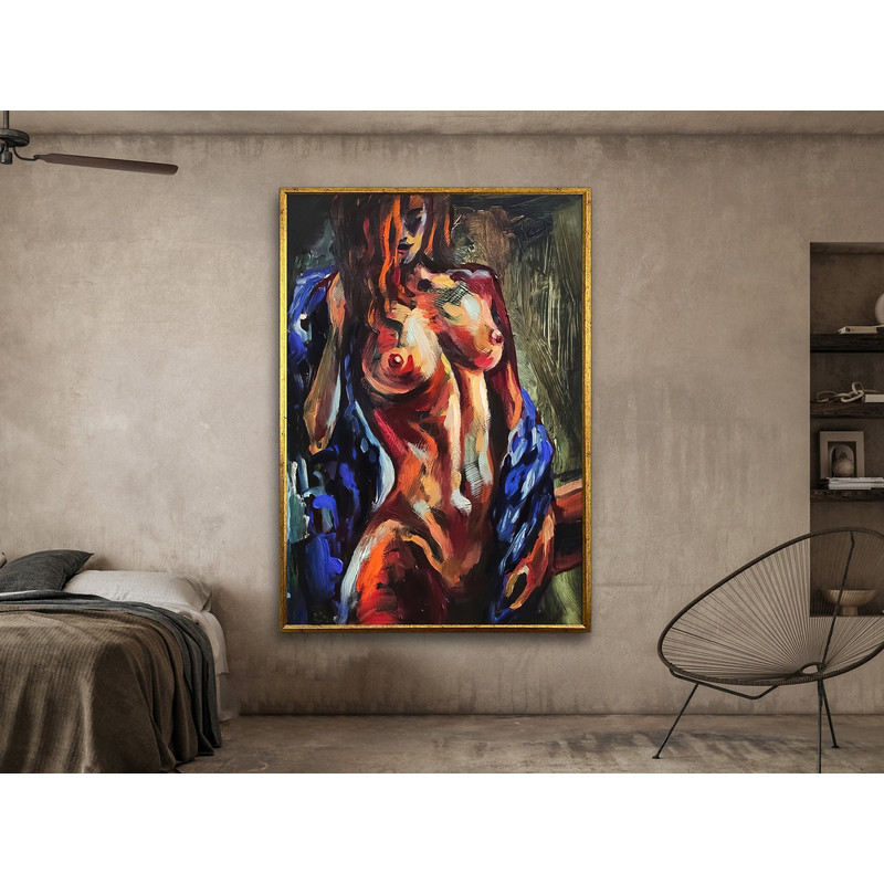 erotic wall art, erotic canvas, woman wall art, sexy body print, sexy wall art, sexy canvas,wall art canvas design, framed ready to hang.jpg