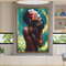 ethnic canvas art, women wall art, canvas wall art, ethnic women wall art, ethnic poster, wall art canvas design, framed ready to hang-5.jpg