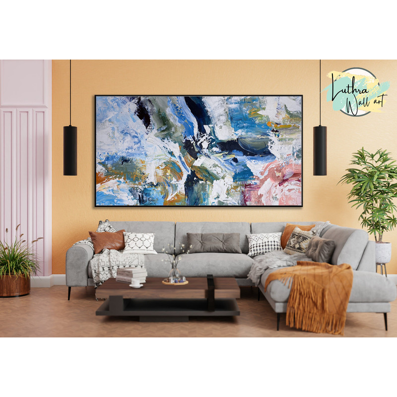 Extra Large Original Acrylic Painting On Canvas Wall Art Living Room Decor, Home Wall Decor Living Room Modern Art Painting.jpg
