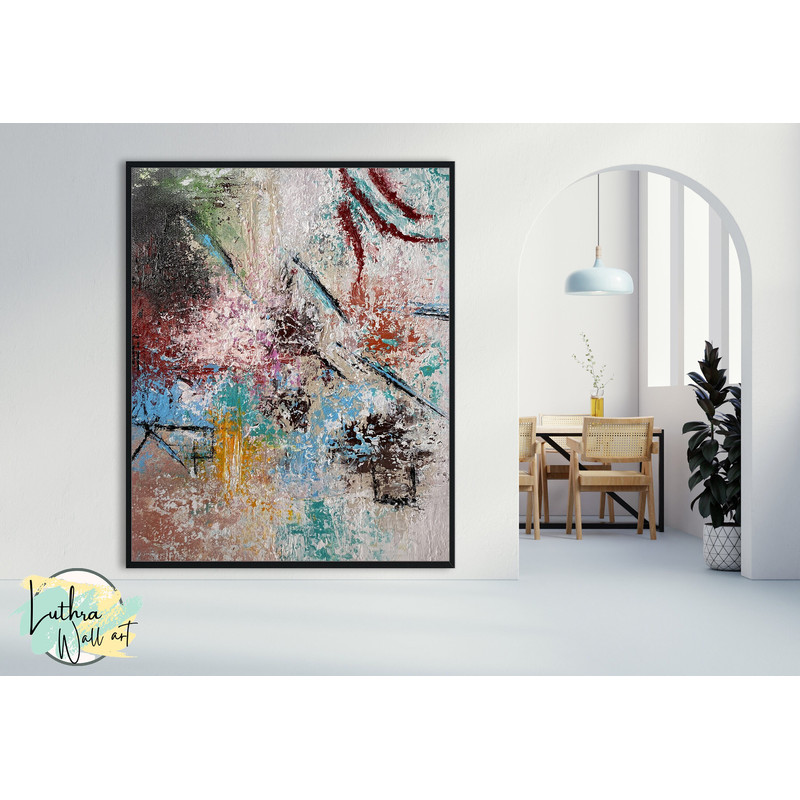 Extra Large Abstract Wall Art Canvas Textured Painting Home Wall Decor, Custom Size Modern Textured Oversized Wall Art Painting.jpg