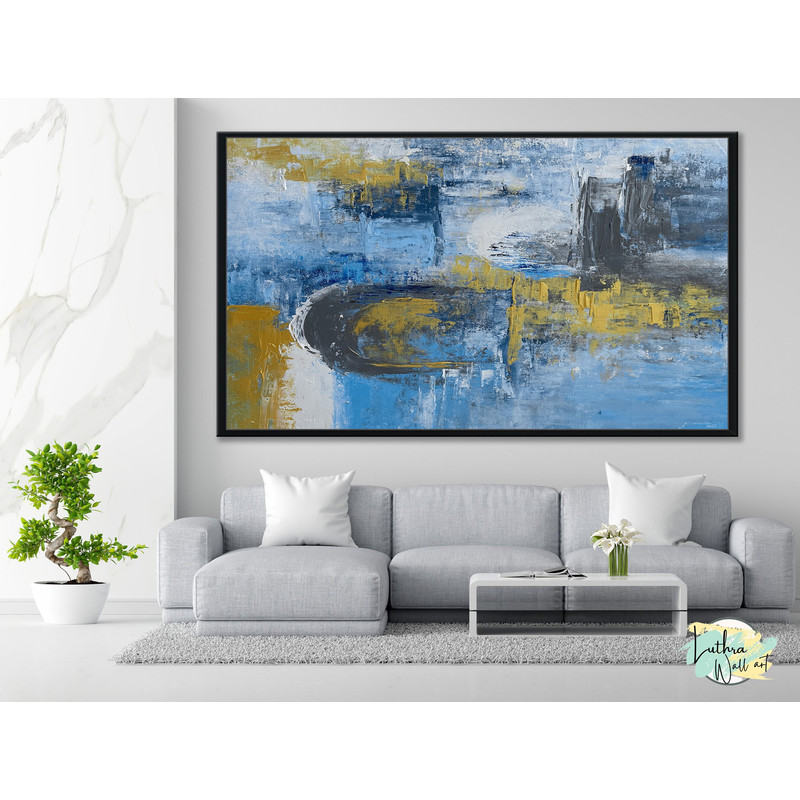 Extra Large Painting On Canvas Orginal Art, Wall Art Abstract Painting Acrylic Office Decor, Handmade Painting Abstract Wall Art.jpg