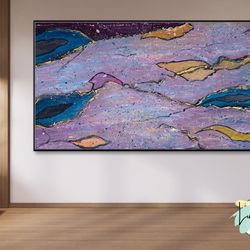 modern art painting floral wall art canvas flower art for home decoration painting, knife vintage wall art at home gym d