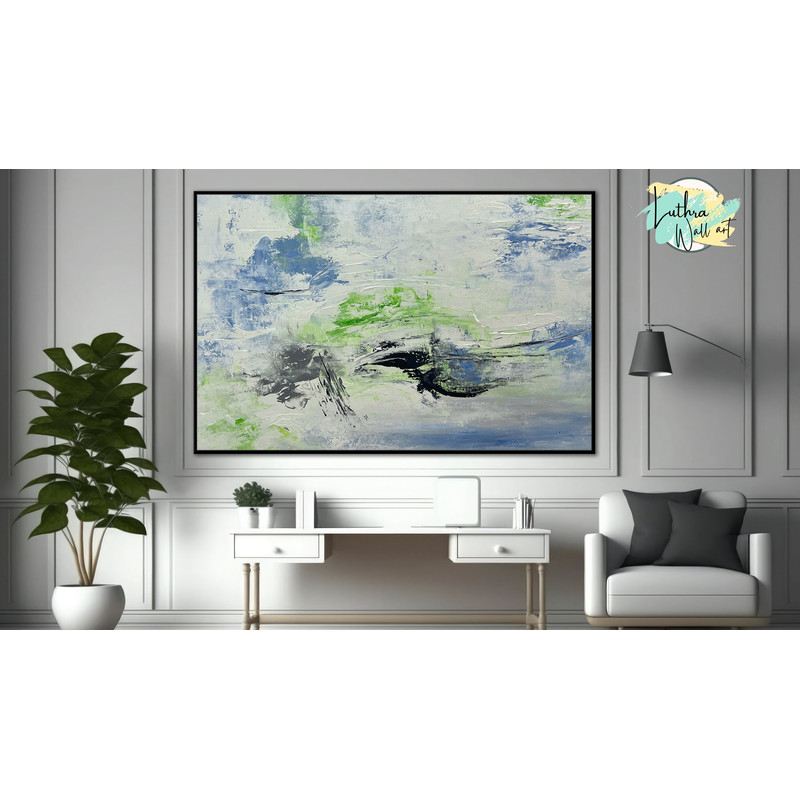 Trendy Abstract Painting Large Canvas Abstract wall Art Acrylic Pour Painting Original Artwork For Walls, Handmade Wall Art Living Room.jpg