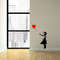 Banksy Heart Balloon Girl STENCIL for room interior decor reusable stencil.jpg