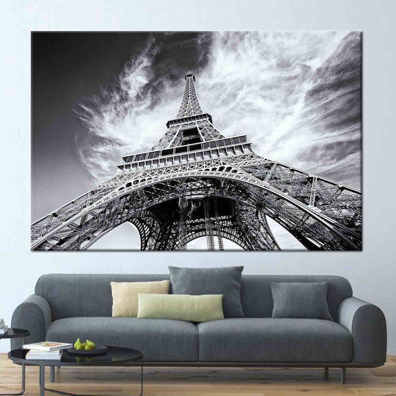 Eiffel Tower Photo Print, Eiffel Art Canvas, Landscape Wall Decor, Eiffel Photo Art Canvas, View Artwork, Paris Wall Decor,.jpg