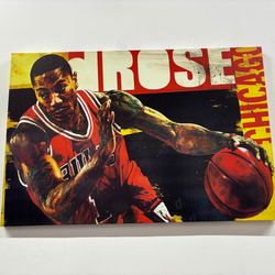derrick rose poster, gym printed, motivational printed, motivation canvas art, sport wall art, basketball printed, famou