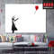 Banksy Girl with Balloon, Balloon Street Art Graffiti Art, Extra Large Wall Art, Banksy wall decor, Street Art, Canvas Art,Father's Day Gift.jpg