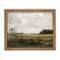 Vintage Framed Canvas Art  Framed Vintage Print  Vintage Spring Painting  Muted Landscape Art Farmhouse Oil Painting #LAN-194.jpg