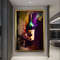 Wine Wall Art, Abstract Color Wine Bottle Wall Painting, Luxury Wall Art, Abstract Canvas Art, Graffiti Wall Art, Office Wall Decor, Wall.jpg