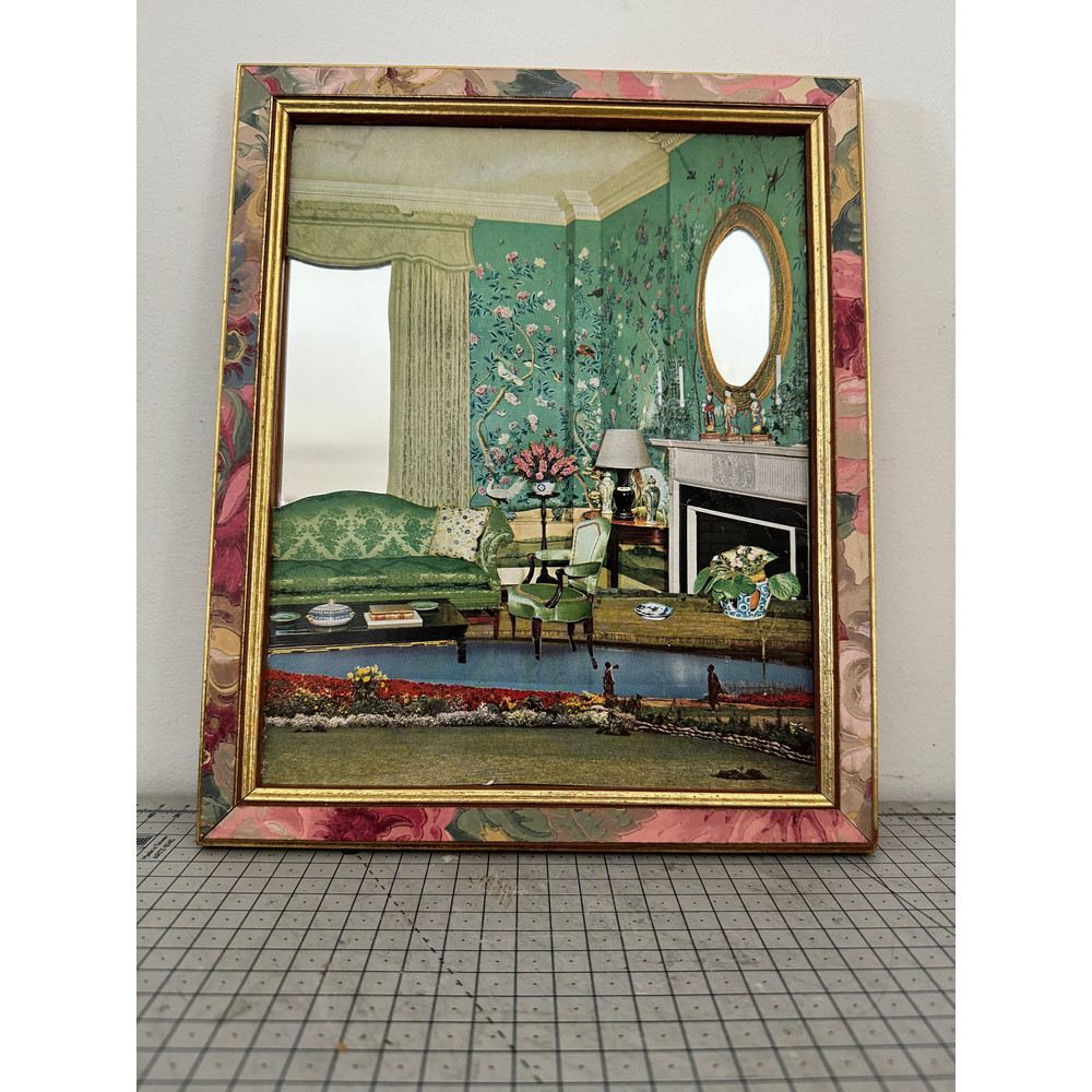Original collage on a vintage mirror.jpg