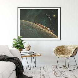 stars extra large print - sci fi fantasy summer print