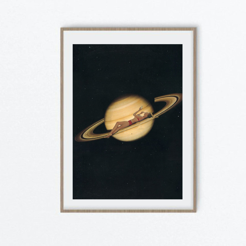 Universe art, Girly bedroom prints, Fashion and makeup art, Saturn.jpg
