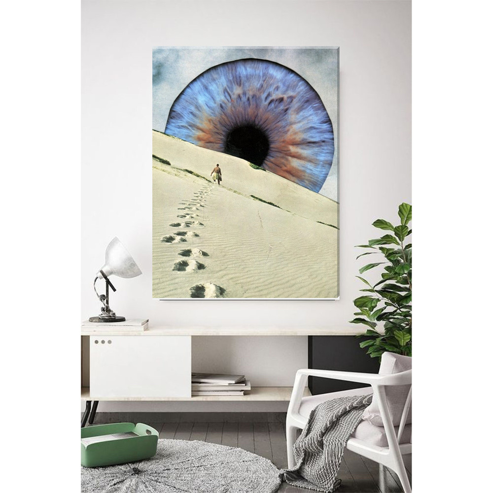 Large eye canvas art, Extra large wall art, Living room canvas, Hallway, Bedroom, Huge art.jpg