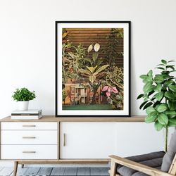 plant print, flower wall art, plant poster, flower decor, modern prints, inspirational print, retro wall decor,