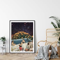 universe print, large print, large wall art, extra large wall art, large wall print, hallway art, livingroom art
