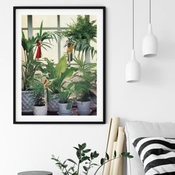 plants prints, botanical art, indoor plants, large wall art, extra large wall art, large print, wall art prints, large p