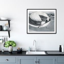 victoria sponge cake poster, food art, london busses art, cake poster, london print, kitchen decor, bakery art, retro pr