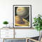 Planets print, Universe art, Saturn, Living room wall decor, Extra large prints, Extra large wall art, Oversized wall art, Large prints.jpg