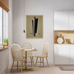 lszl moholy-nagy konstruktionen kestnermappe printing on canvas or fine art paper bedroom wall art, reproduction, canvas