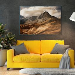 mountain poster, mountain wall art, photography nature, mountain painting, nature wall art, mountain photo print, mounta