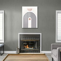 glass wall art, abstract minimal wall art, tempered glass wall art, wall hangings, geometric lines wall decor, shapes te