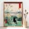Black Cat Otsuki Plain in Kai Province Poster, Hiroshige Artwork, Japanese Cat Print, Japanese Art, Edo Period Mount Fuji Poster PS0307.jpg
