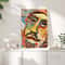 Antoni Gaudi Mosaic Poster, Abstract Face Portrait Print, Abstract Art, Modern Expressionism Art, Marble Modern Wall Art, Gift Idea PS0398.jpg