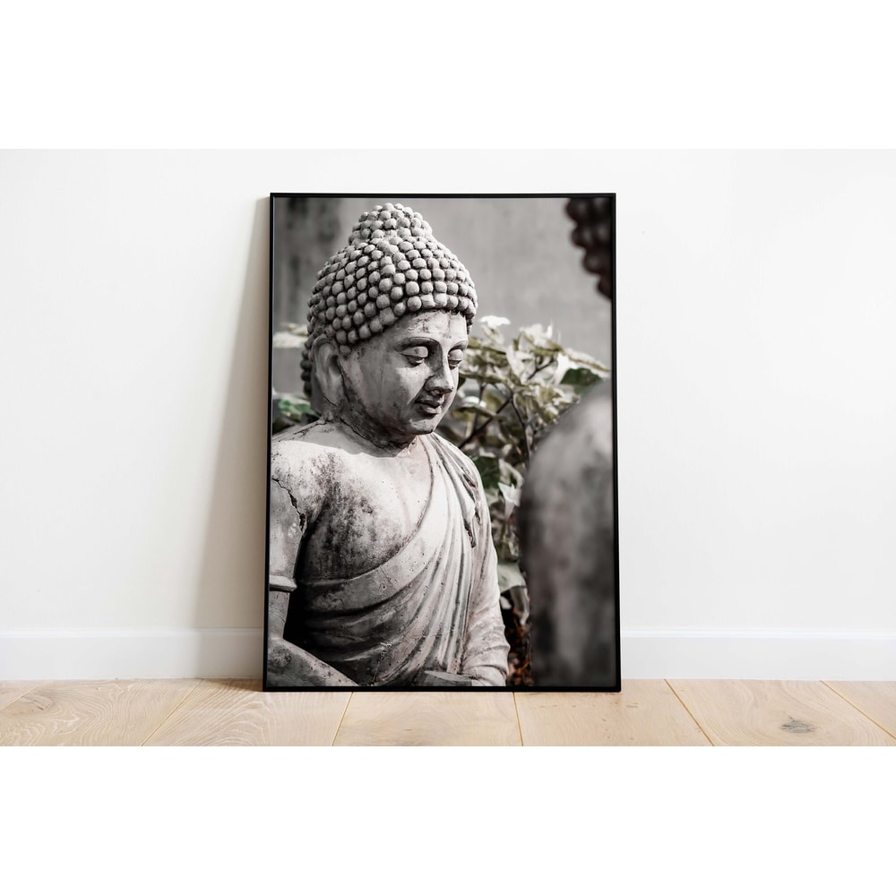 Buddha Wall Art, Buddhist Print, Tibetan Home Decor, Spiritual Prints, Indian Home Decor, Asian Wall Hanging, Foyer Decor.jpg