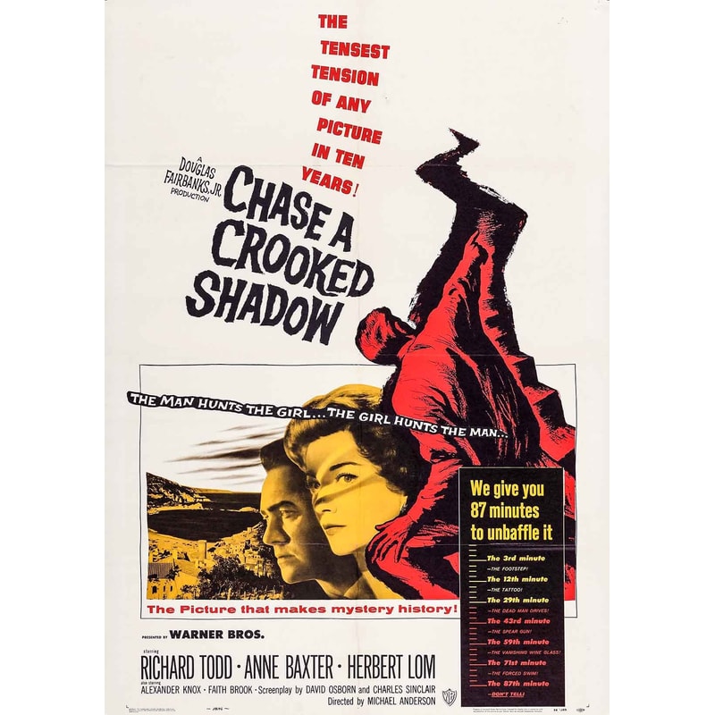Chase a Crooked Shadow 1958 Movie POSTER PRINT A5-A2 Classic British Hollywood Thriller Cinema Film Wall Art Decor.jpg