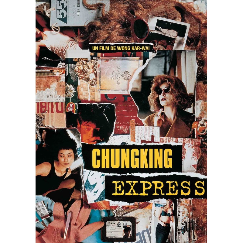 Chungking Express 1994 Movie POSTER PRINT A5 A2 Wong Kar-Wai Asian cult classic Crime drama Cinema Film Wall Art Decor.jpg
