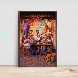 coco movie poster, room decor, home decor, art poster for gift-1