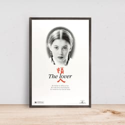 l'amant movie poster, room decor, home decor, art poster for gift