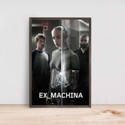ex machina movie poster room decor, home decor, art poster for gift