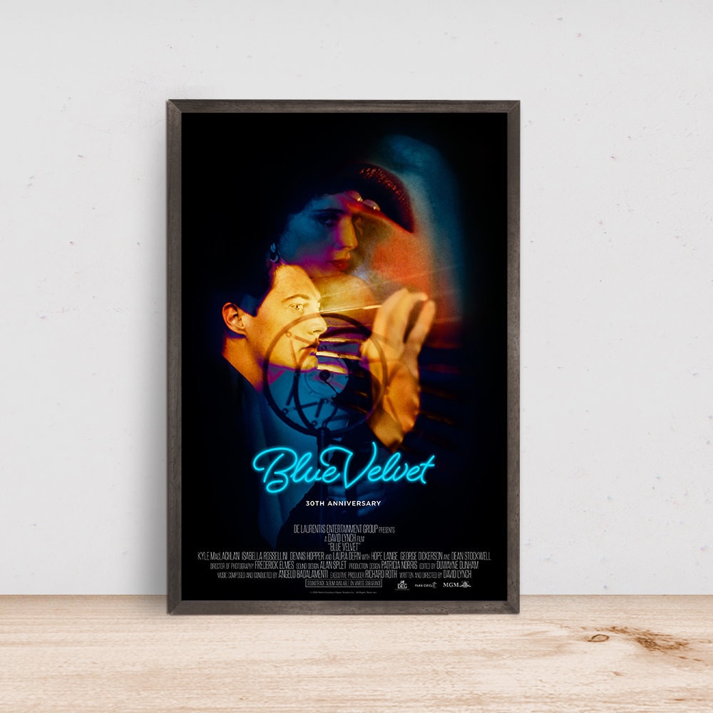 Blue Velvet Movie Poster, Room Decor, Home Decor, Art Poster for Gift.jpg