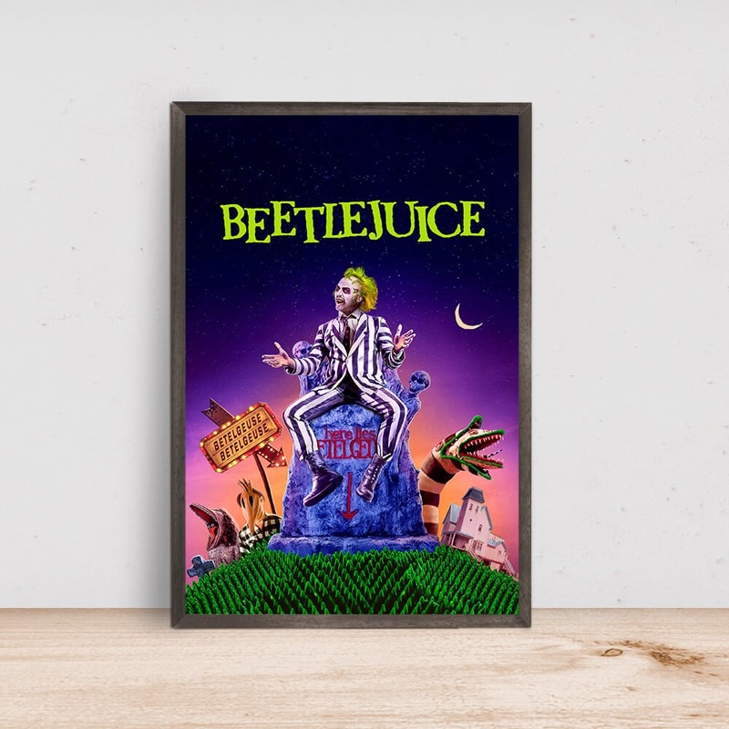 Beetlejuice Movie Poster, Room Decor, Home Decor, Art Poster for Gift.jpg