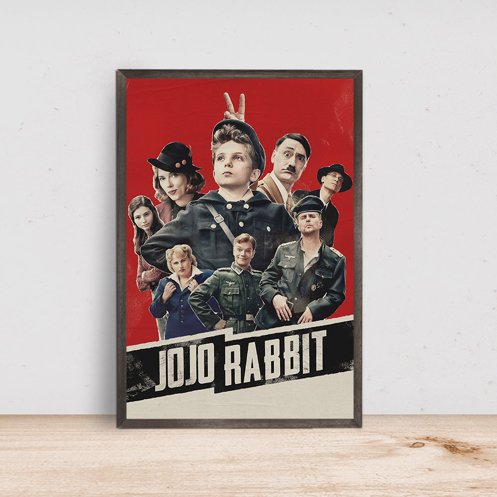 Jojo Rabbit Movie Poster, Room Decor, Home Decor, Art Poster for Gift.jpg