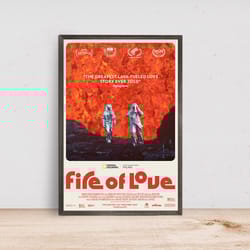 fire of love movie poster, room decor, home decor, art poster for gift