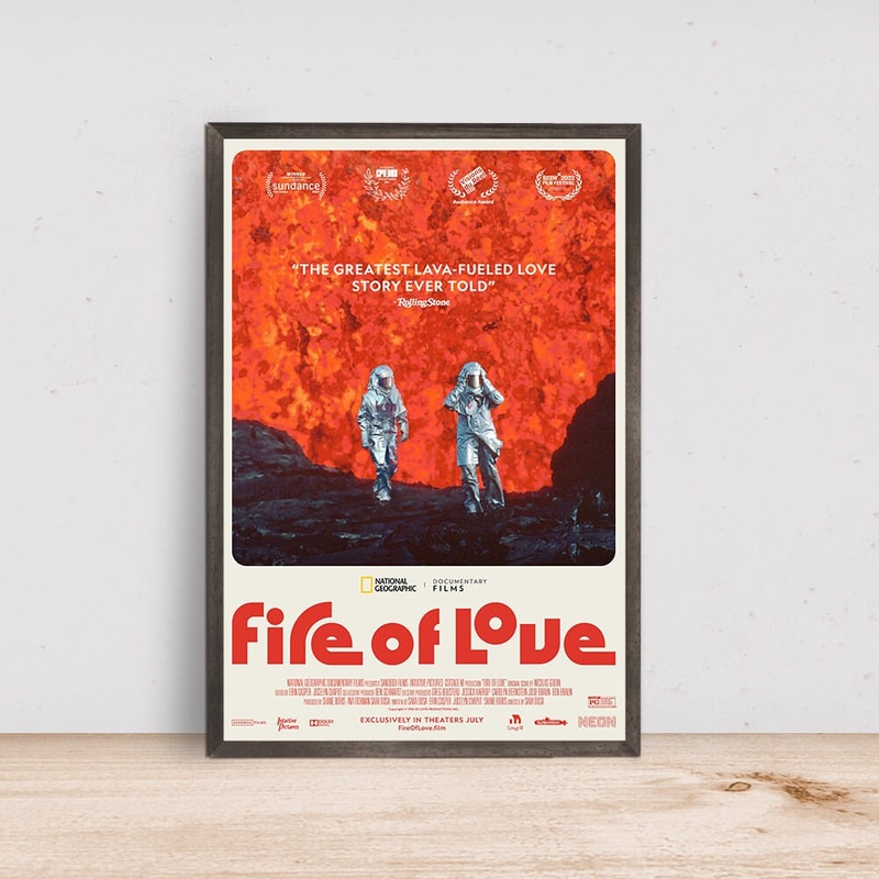 Fire of Love Movie Poster, Room Decor, Home Decor, Art Poster for Gift.jpg