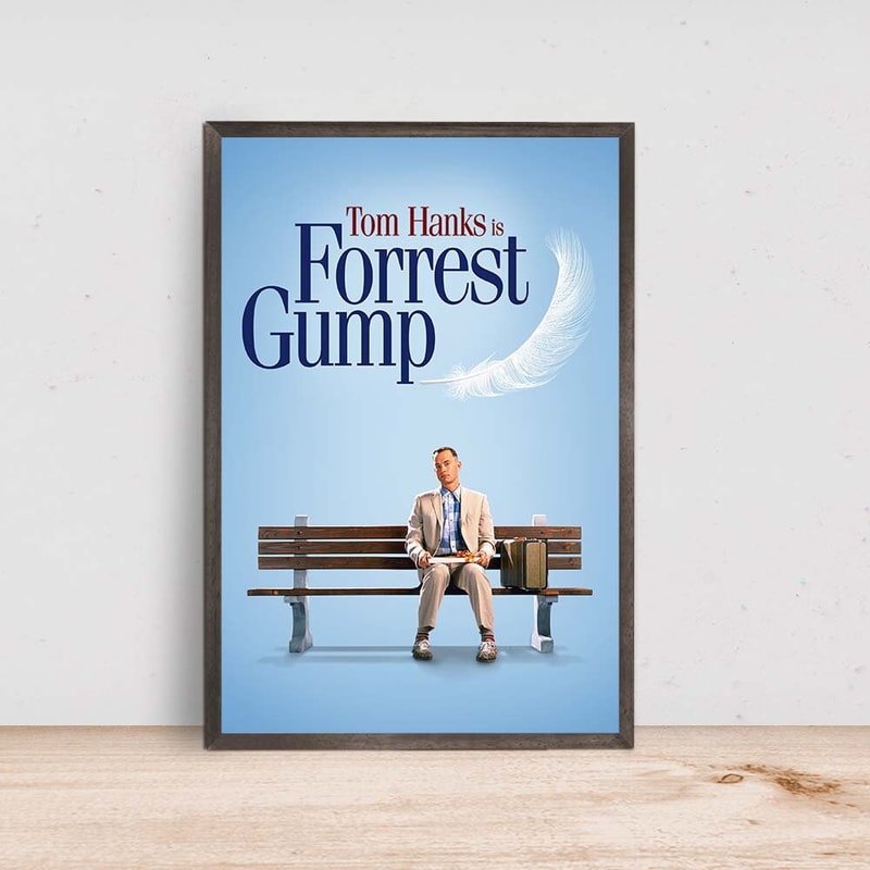 Forrest Gump Movie Poster Room Decor, Home Decor, Art Poster for Gift.jpg