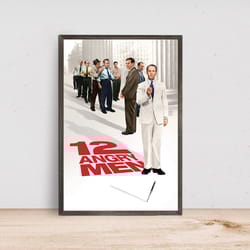 12 angry men movie poster classic film-poster gift- room decor wall art