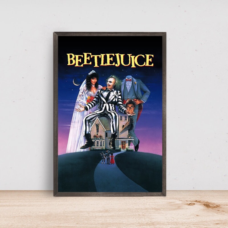 Beetlejuice Movie Poster, Room Decor, Home Decor, Art Poster for Gift-1.jpg