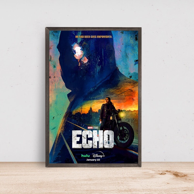 Echo Movie Poster - Room Decor Wall Art - Canvas Fabric Print - Poster Gift.jpg