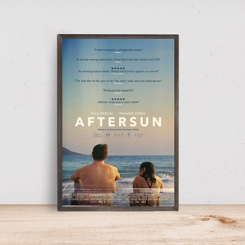 Aftersun Movie Poster Classic film-Poster Gift- Room Decor Wall Art-2023 Film.jpg