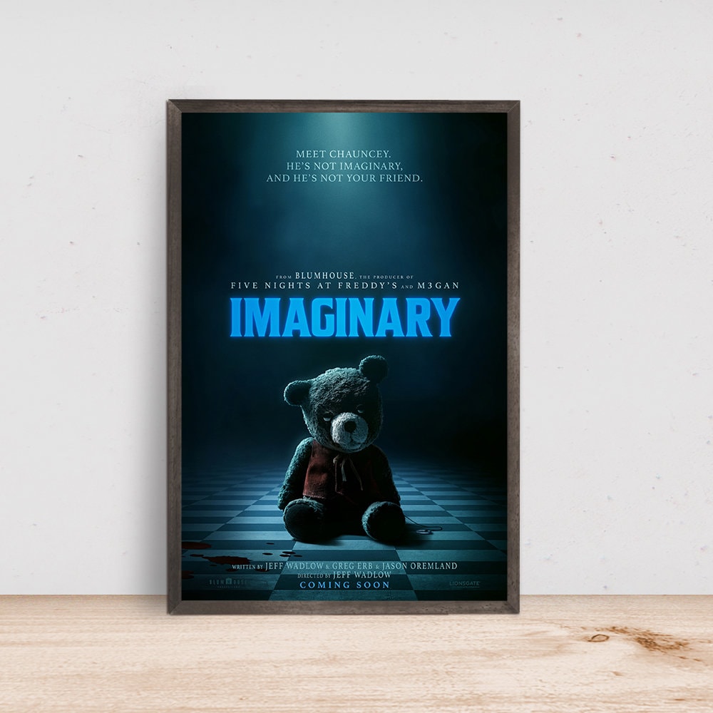 Imaginary Movie Poster - Room Decor Wall Art - Canvas Fabric Print - Poster Gift.jpg
