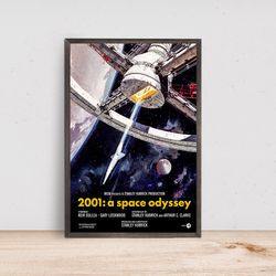 2001 a space odyssey movie poster classic film-poster gift- room decor wall art-1